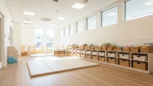Nettoyage d’une crèche