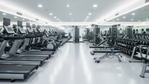 Nettoyage d’une salle de sport